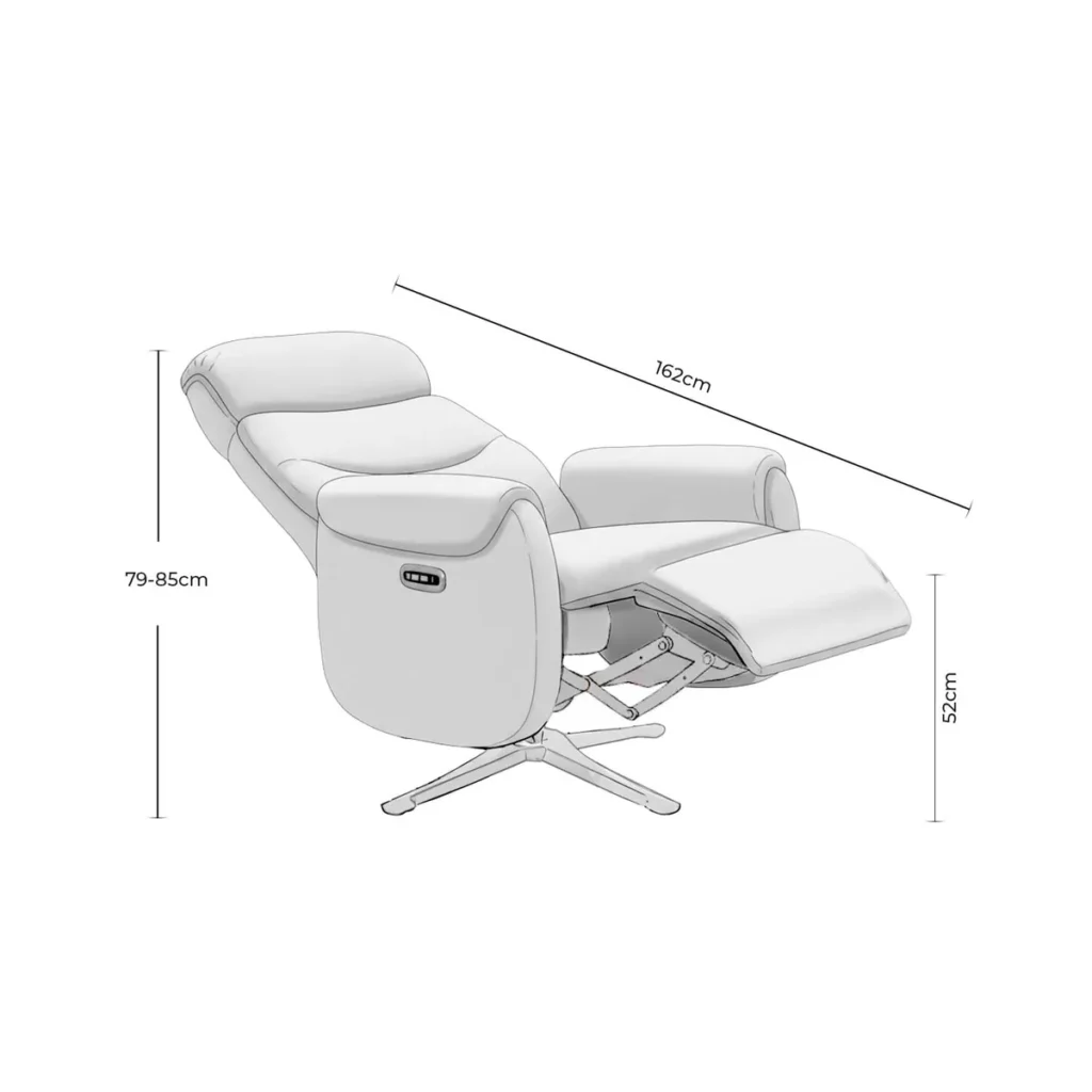 Medidas sillón relax Tuareg