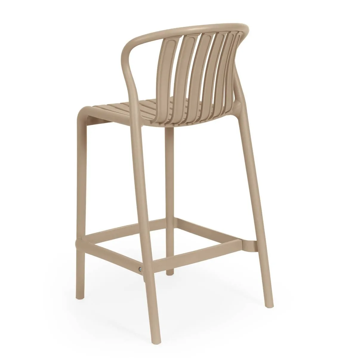 Taburete bajo BASTIAN beige