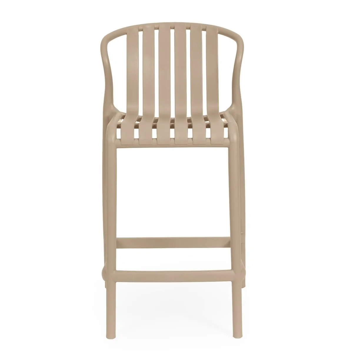 Taburete bajo BASTIAN beige