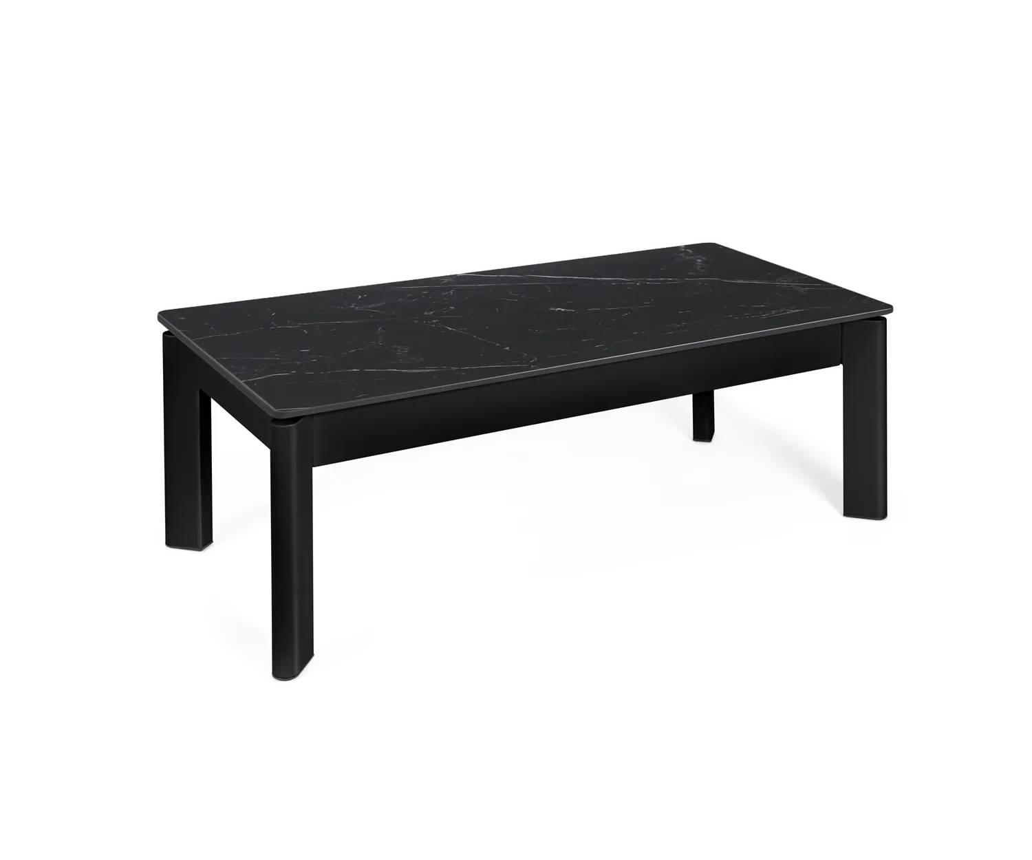 Mesa centro elevable ROLAND negra