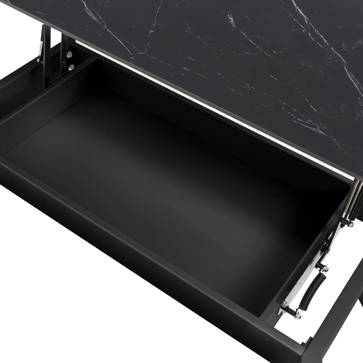 Mesa centro elevable ROLAND negra