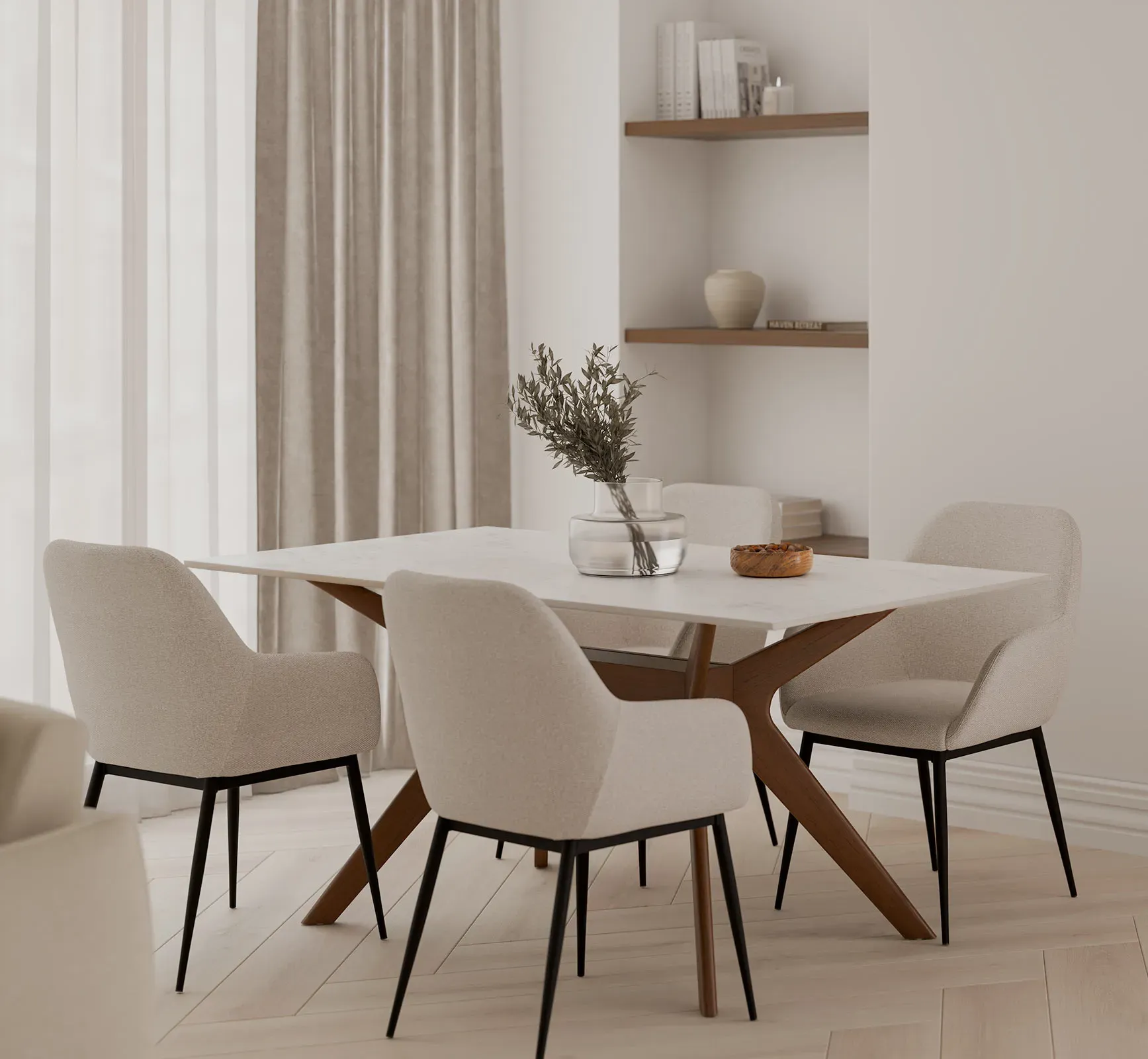 Silla ISABELLA beige