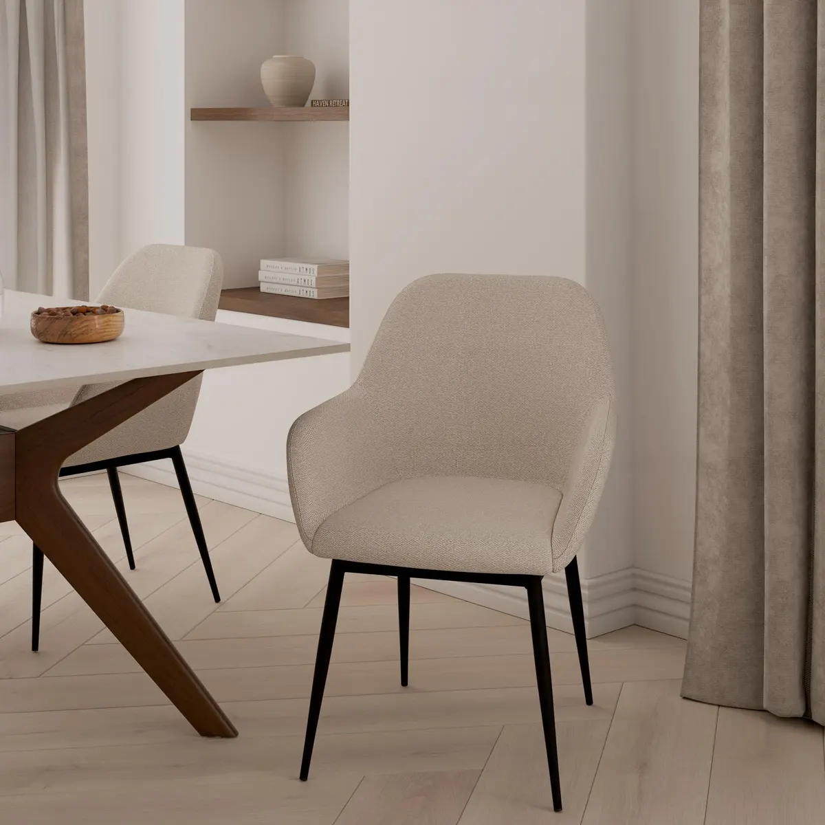 Silla ISABELLA beige