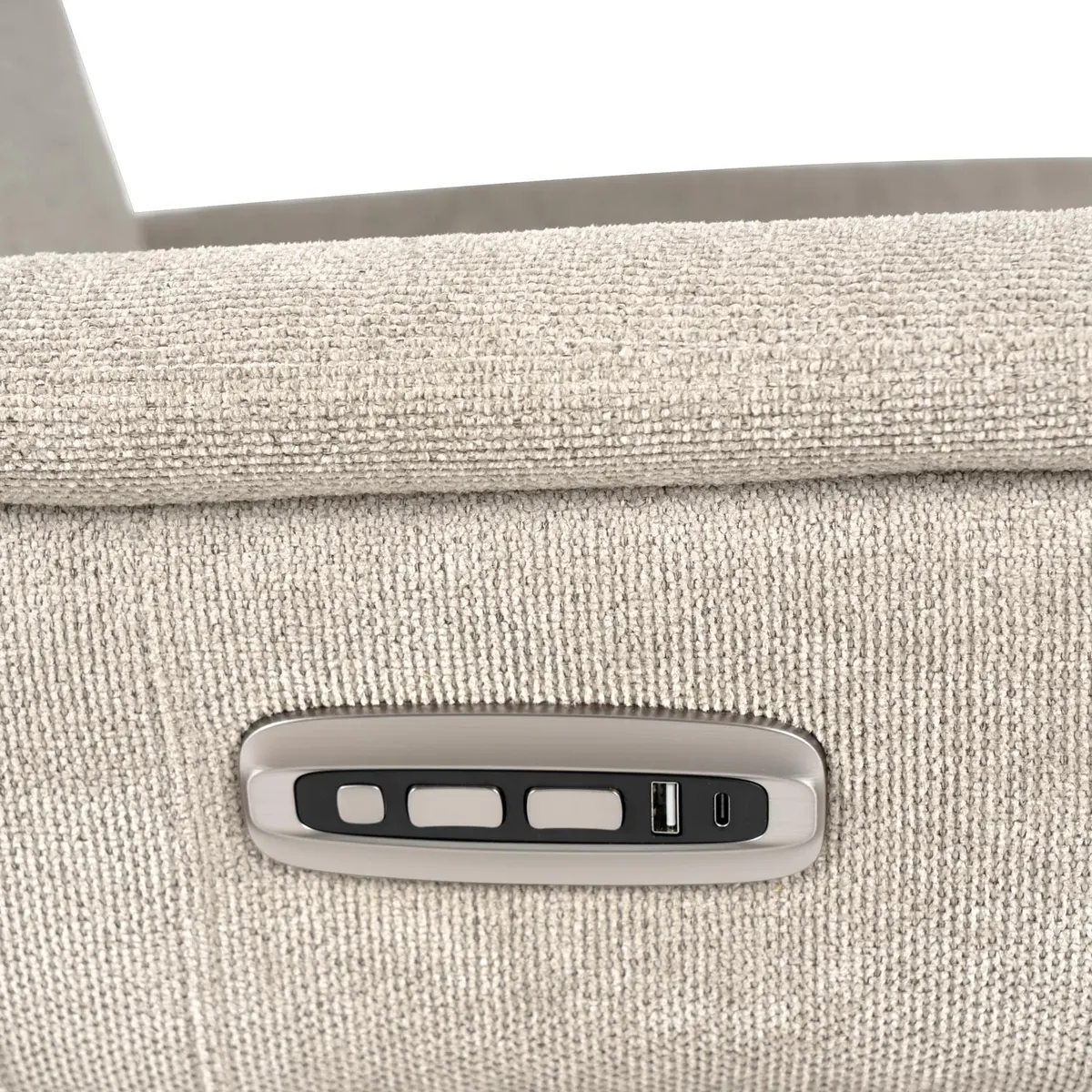 Sillón relax 2 motores MISAKI beige