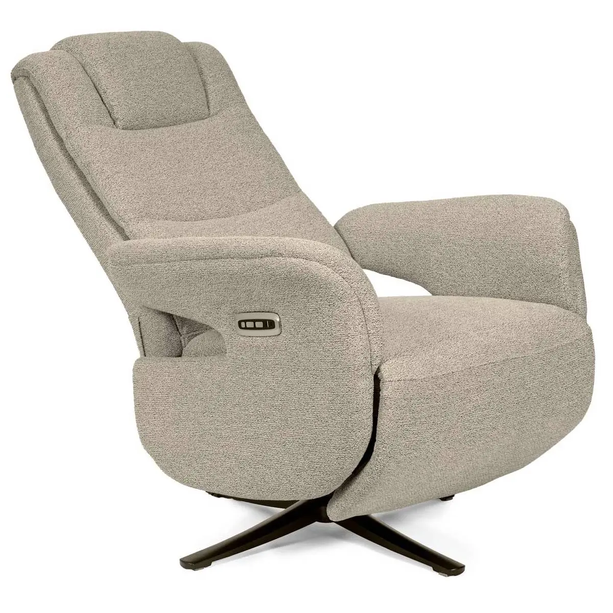 Sillón relax 2 motores SATOMI taupe