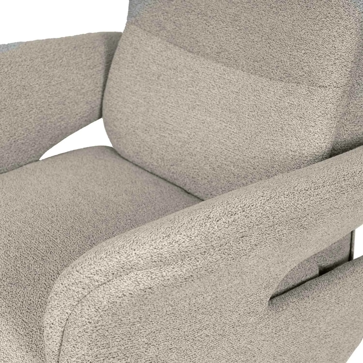 Sillón relax 2 motores SATOMI taupe