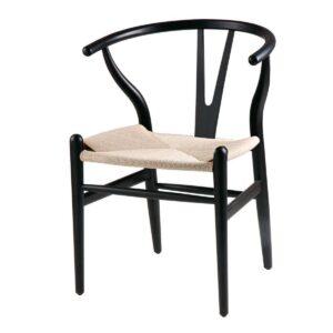 Silla ADA natural y negro