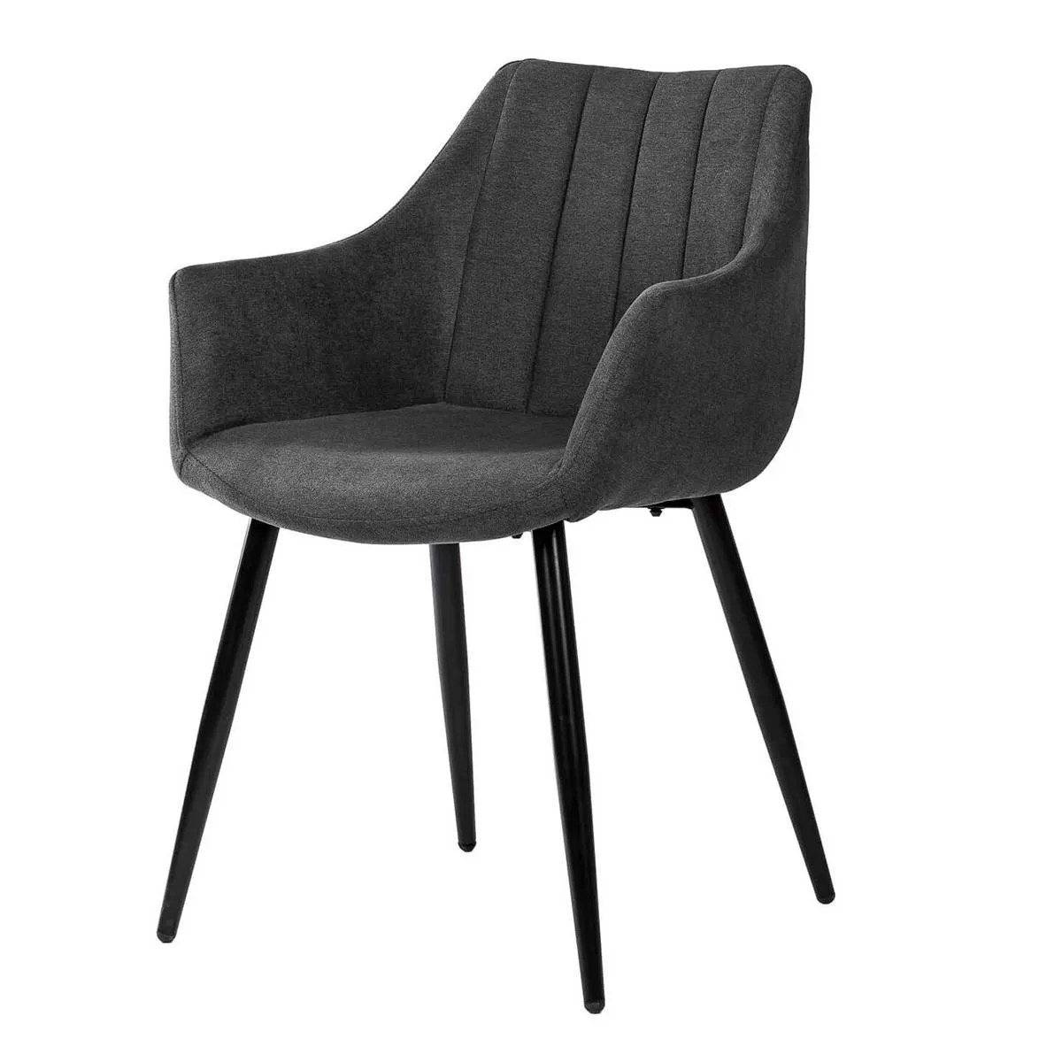 Silla FIONA gris oscuro