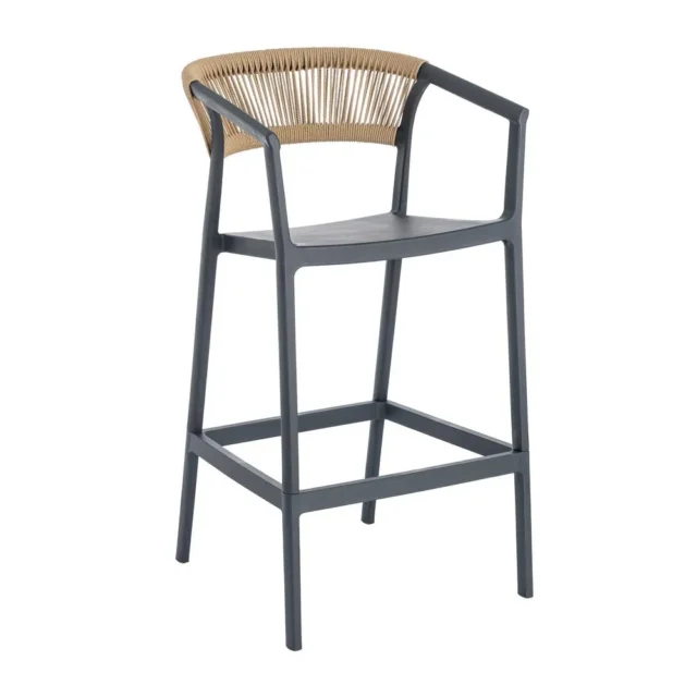 Taburete Silla CAPRI Antracita